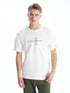 LC Waikiki Crew Neck Short Sleeve Printed Combed Cotton Men's T-shirt